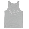 White "Signature" Mens Tank Tops