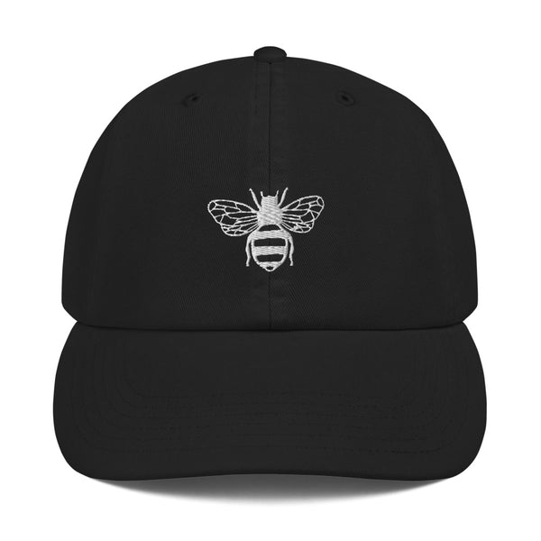 Black and White R&S "Bee" Champion Dad Cap