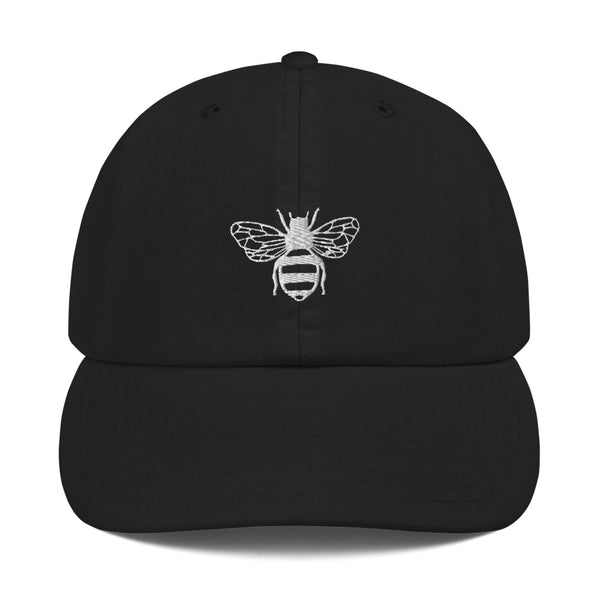 Black and White R&S "Bee" Champion Dad Cap