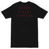 "Dreams Change Tomorrow" Black and Red Tee